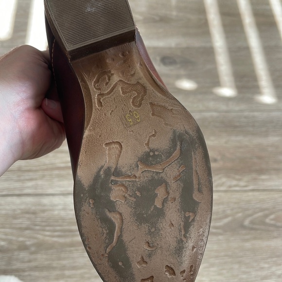 Steve Madden Brown Austin distressed leather booties - Picture 4 of 6